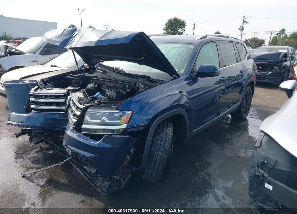 2018 VOLKSWAGEN ATLAS 3.6L V6 SEL VIN: 1V2ER2CA9JC586529