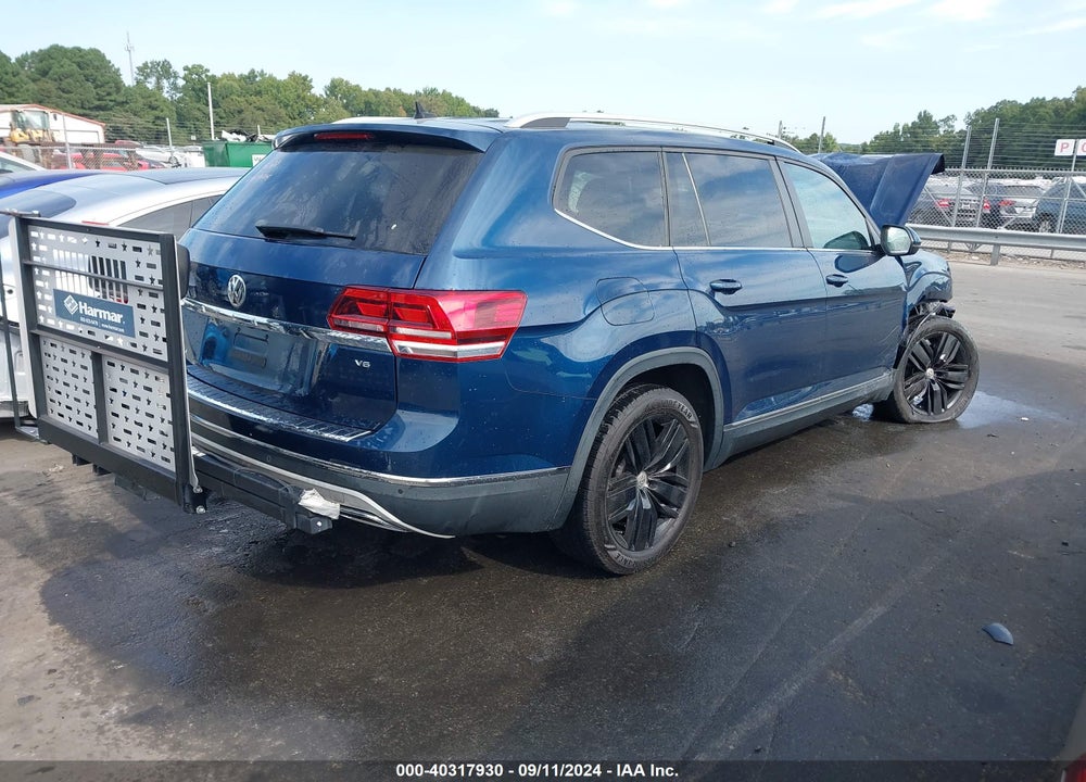 2018 VOLKSWAGEN ATLAS 3.6L V6 SEL VIN: 1V2ER2CA9JC586529