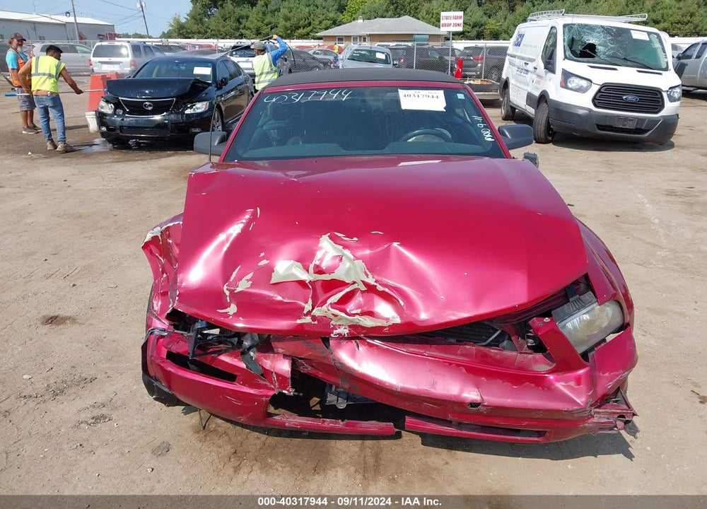 2006 FORD MUSTANG V6 VIN: 1ZVFT84N865107439