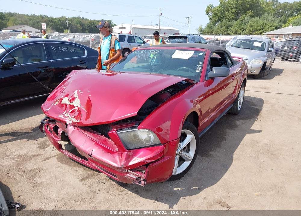 2006 FORD MUSTANG V6 VIN: 1ZVFT84N865107439