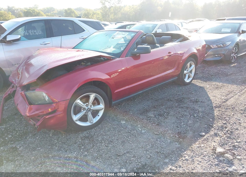 2006 FORD MUSTANG V6 VIN: 1ZVFT84N865107439