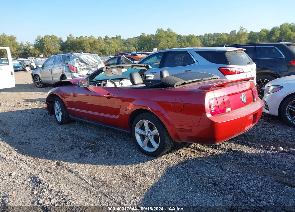 2006 FORD MUSTANG V6 VIN: 1ZVFT84N865107439