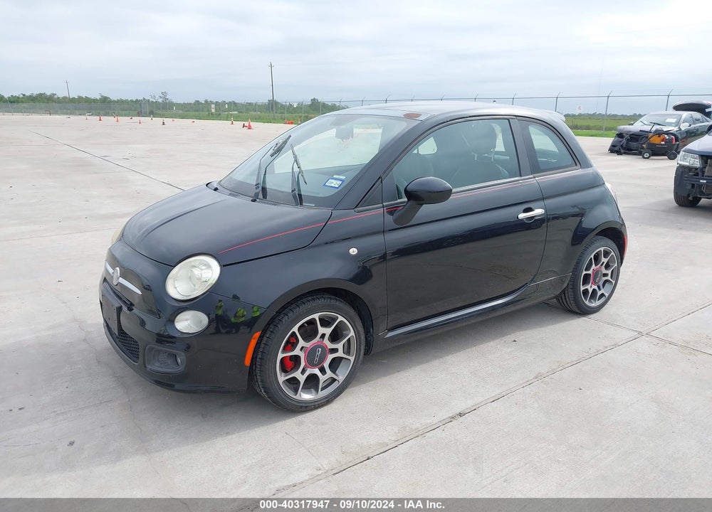 2012 FIAT 500 SPORT VIN: 3C3CFFBR9CT179774