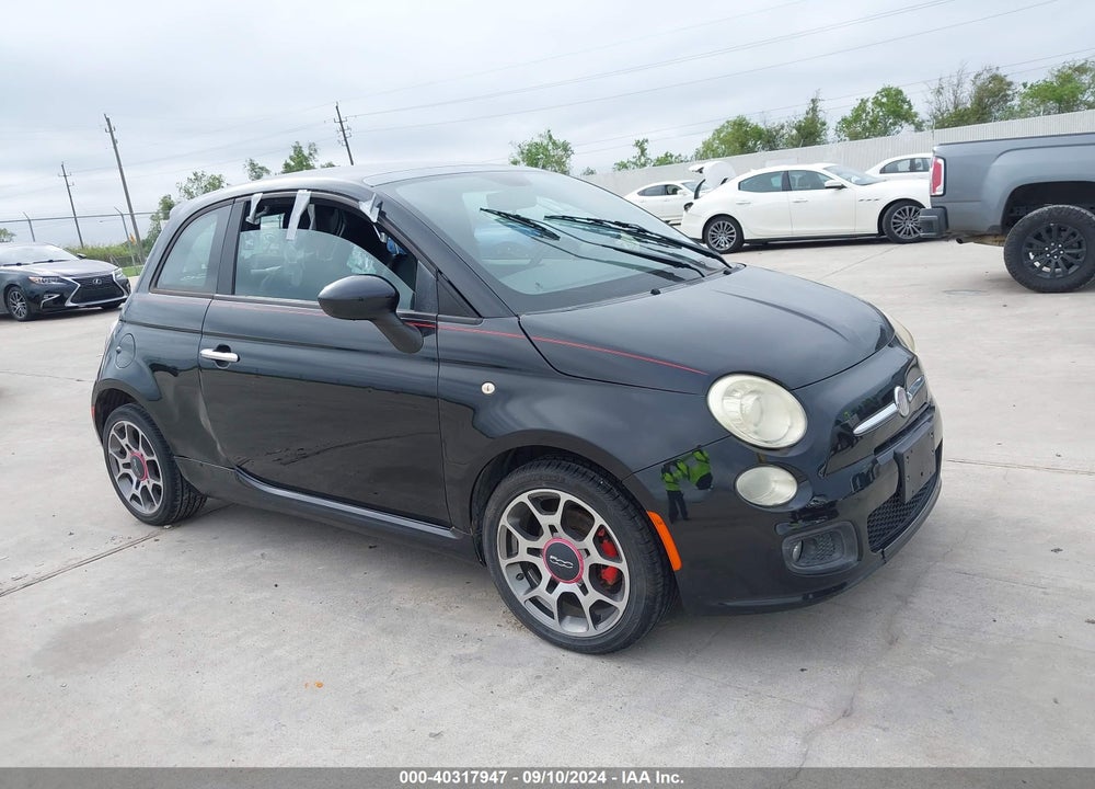 2012 FIAT 500 SPORT VIN: 3C3CFFBR9CT179774