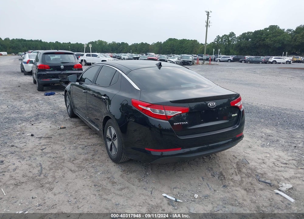2012 KIA OPTIMA HYBRID EX VIN: KNAGM4AD3C5032490
