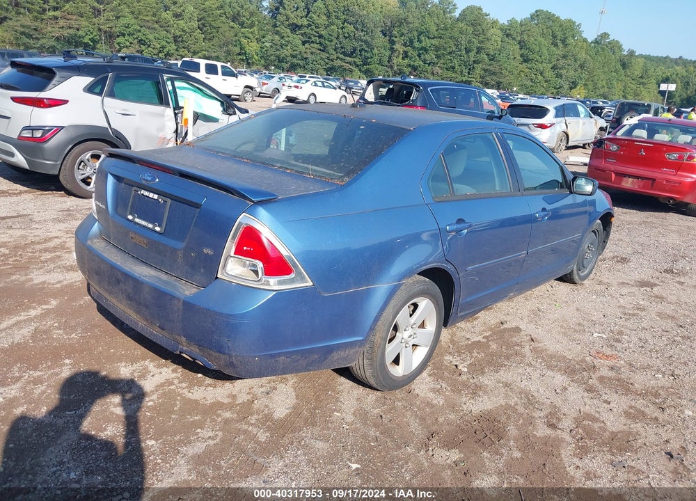 2009 FORD FUSION SE VIN: 3FAHP07Z49R155589