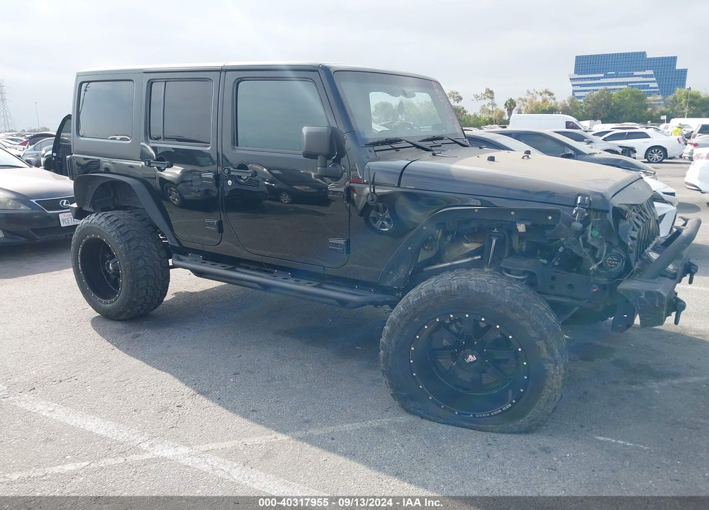 2018 JEEP WRANGLER JK UNLIMITED SPORT S 4X4 VIN: 1C4HJWDG3JL891640