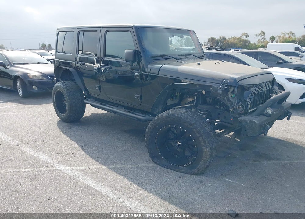2018 JEEP WRANGLER JK UNLIMITED SPORT S 4X4 VIN: 1C4HJWDG3JL891640