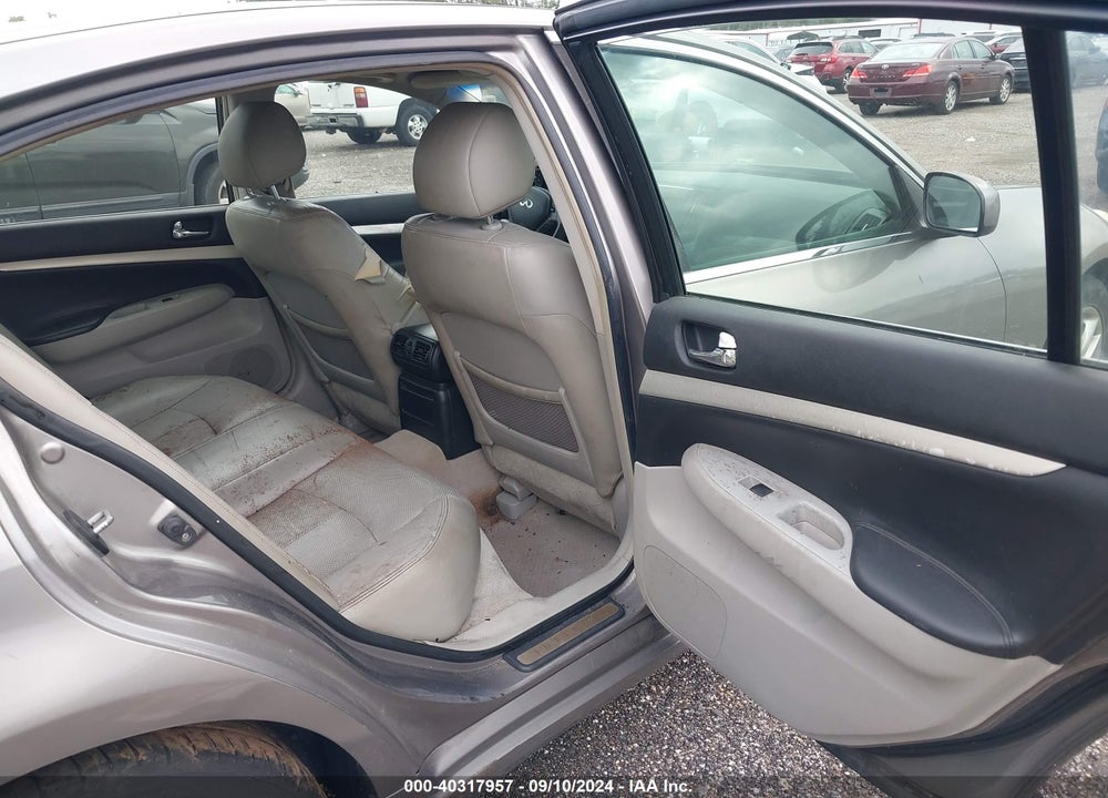 2007 INFINITI G35 JOURNEY VIN: JNKBV61E17M705267