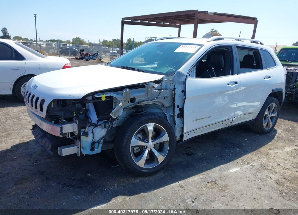 2019 JEEP CHEROKEE LIMITED FWD VIN: 1C4PJLDB6KD296033