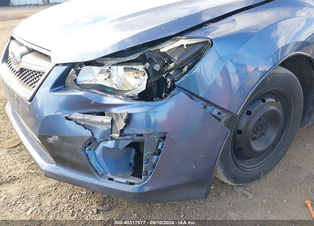 2013 SUBARU IMPREZA 2.0I VIN: JF1GJAA60DH014661