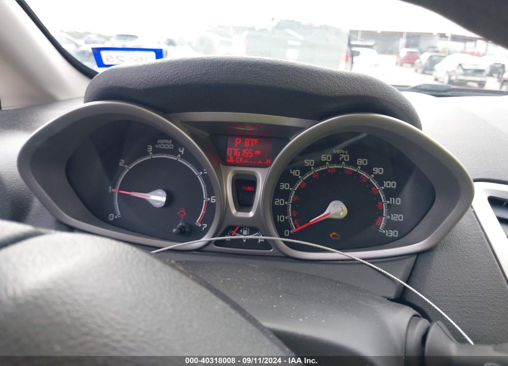 2013 FORD FIESTA SE VIN: 3FADP4EJ7DM206480