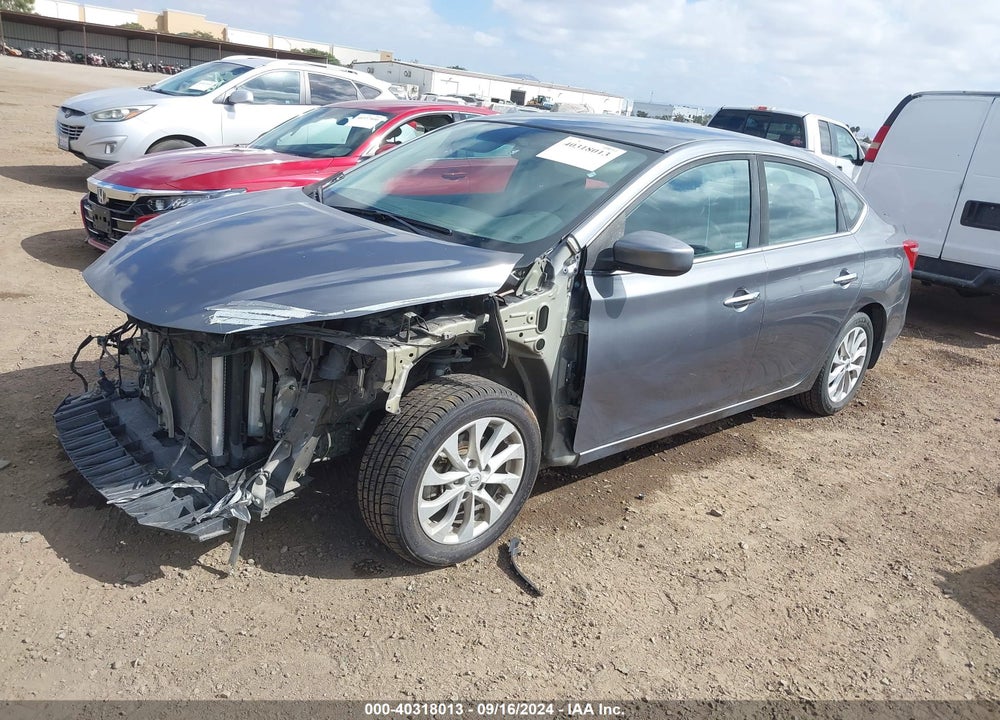 2018 NISSAN SENTRA SV VIN: 3N1AB7AP3JL652508