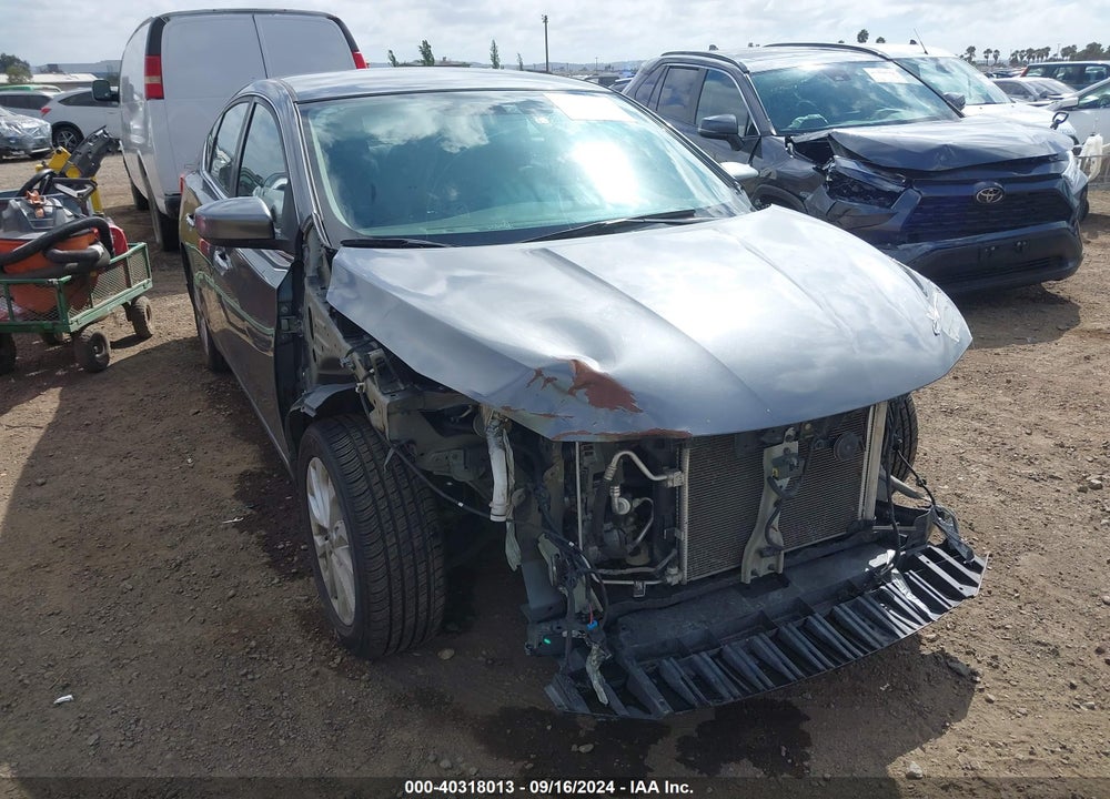 2018 NISSAN SENTRA SV VIN: 3N1AB7AP3JL652508
