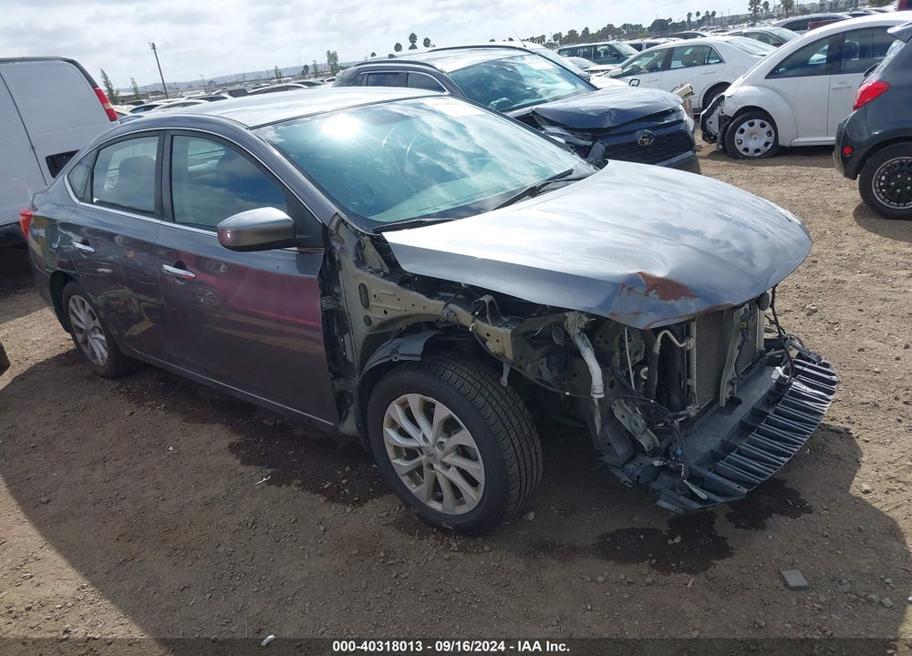 2018 NISSAN SENTRA SV VIN: 3N1AB7AP3JL652508