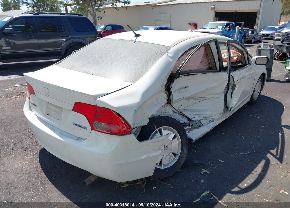 2008 HONDA CIVIC HYBRID VIN: JHMFA36288S011201