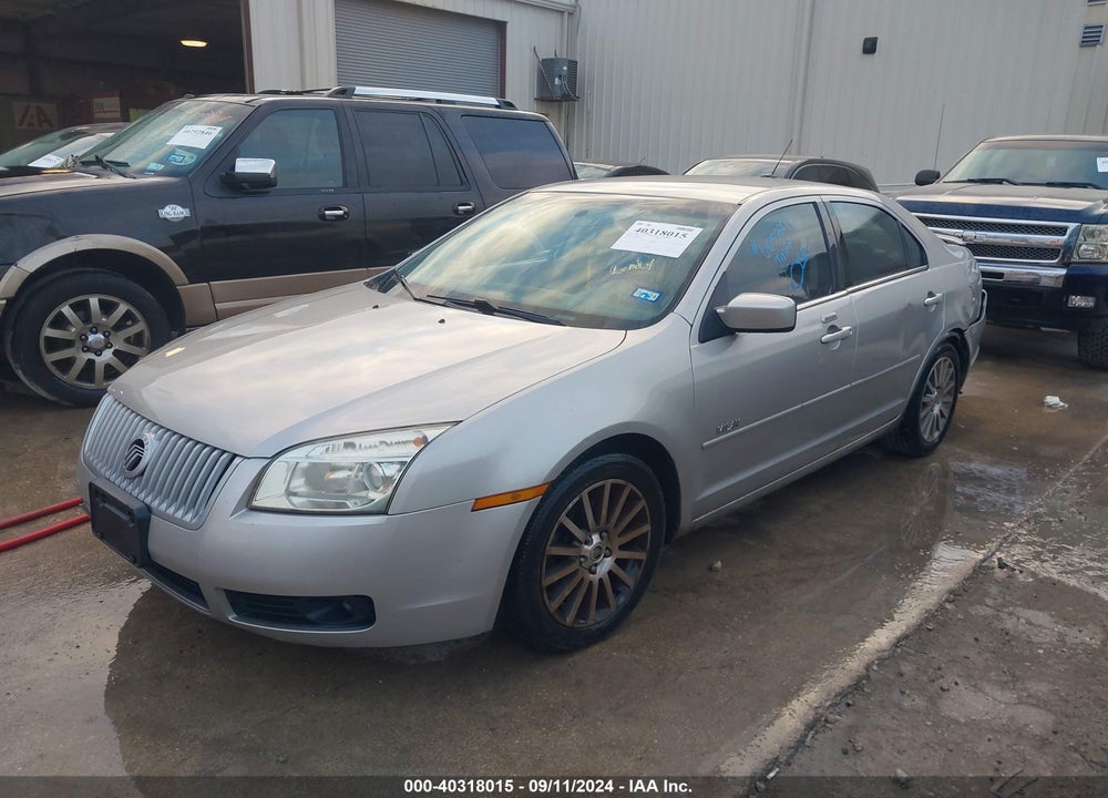 2008 MERCURY MILAN I4 VIN: 3MEHM07Z88R605227