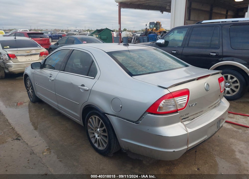 2008 MERCURY MILAN I4 VIN: 3MEHM07Z88R605227