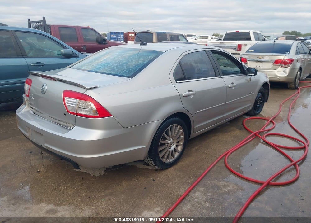 2008 MERCURY MILAN I4 VIN: 3MEHM07Z88R605227