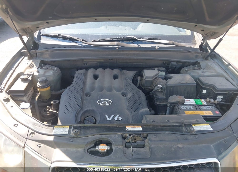2007 HYUNDAI SANTA FE GLS VIN: KM8SG13D77U142935