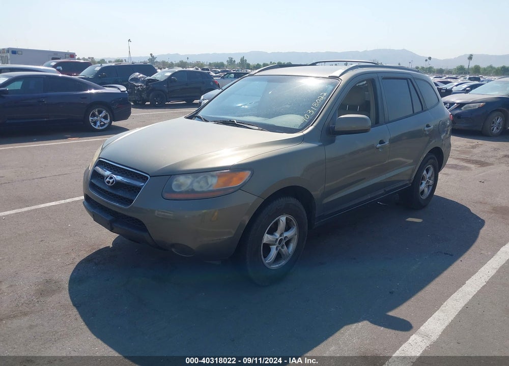 2007 HYUNDAI SANTA FE GLS VIN: KM8SG13D77U142935