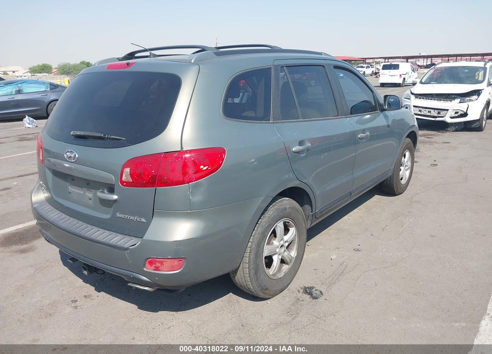 2007 HYUNDAI SANTA FE GLS VIN: KM8SG13D77U142935