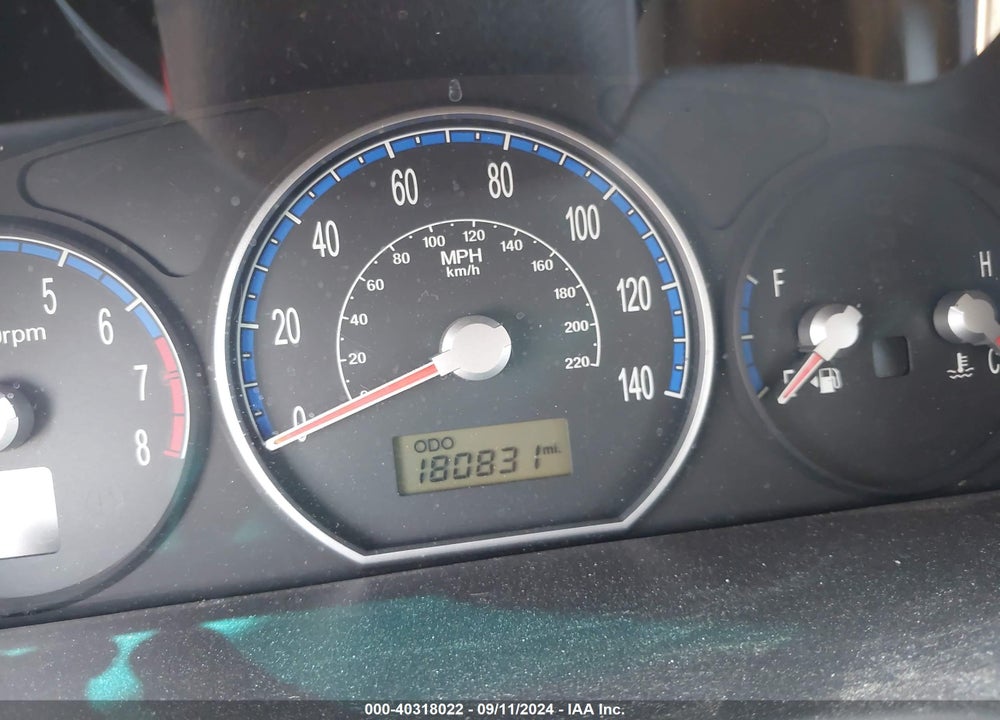 2007 HYUNDAI SANTA FE GLS VIN: KM8SG13D77U142935