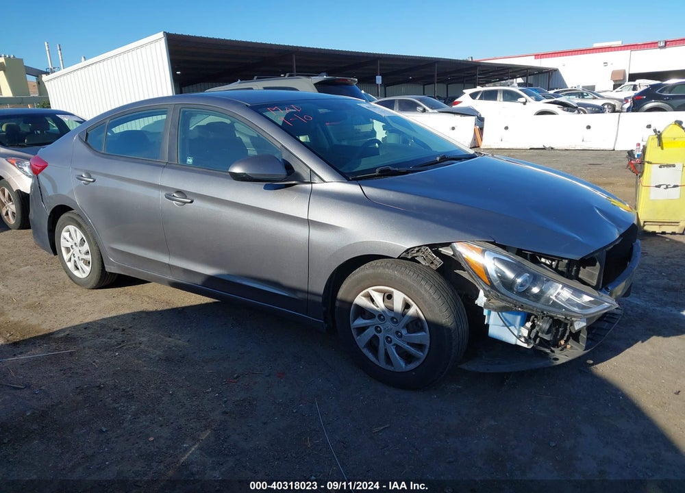2018 HYUNDAI ELANTRA SE VIN: 5NPD74LF4JH283544