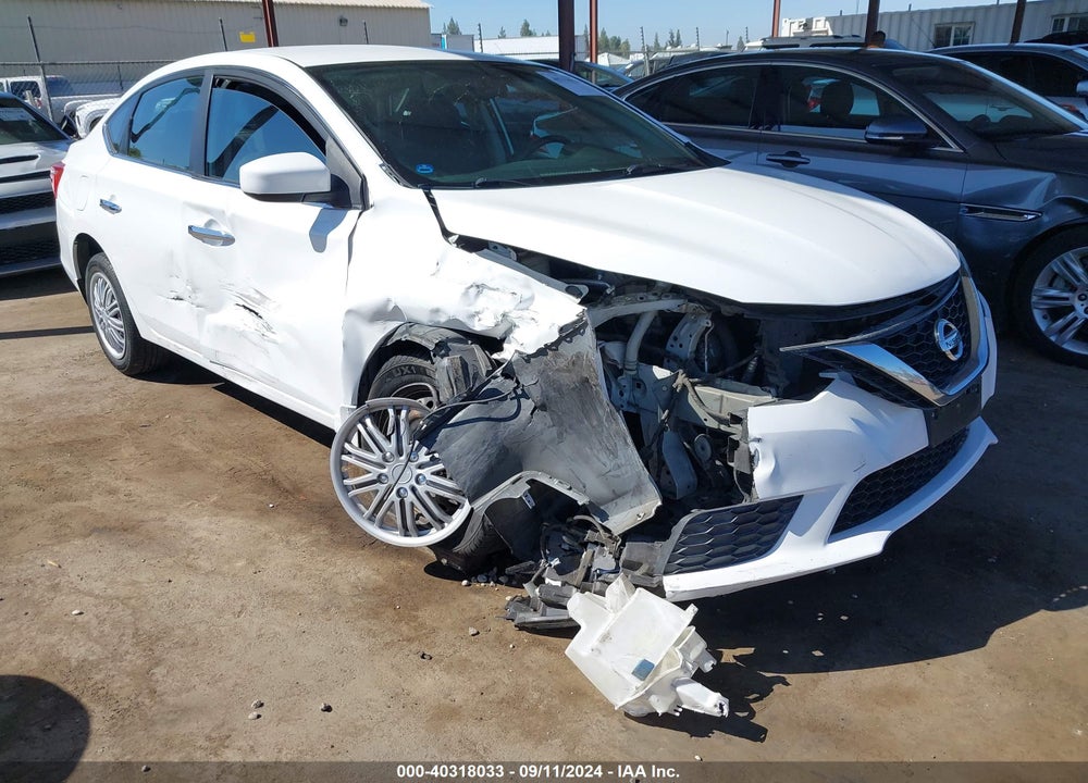 2016 NISSAN SENTRA S VIN: 3N1AB7AP3GY230122