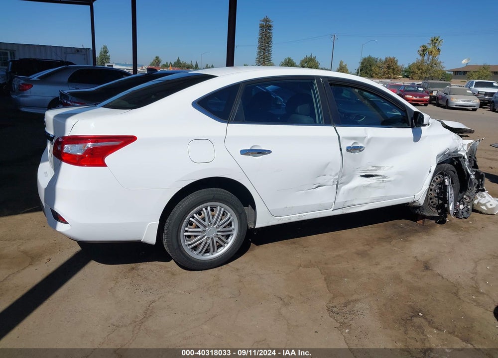 2016 NISSAN SENTRA S VIN: 3N1AB7AP3GY230122