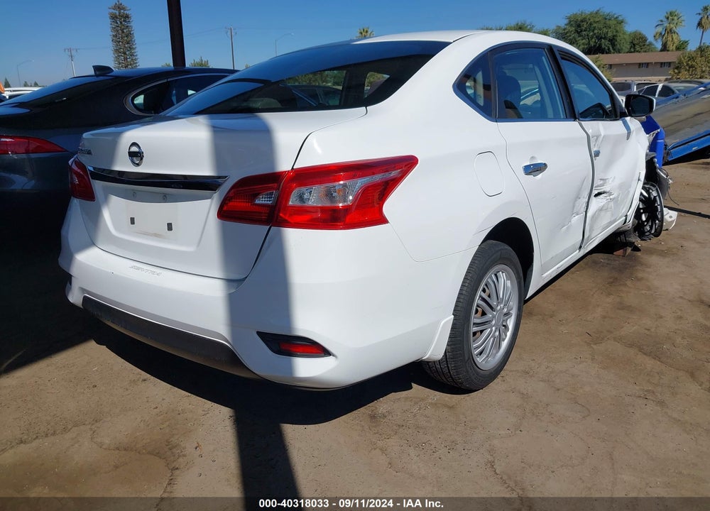 2016 NISSAN SENTRA S VIN: 3N1AB7AP3GY230122