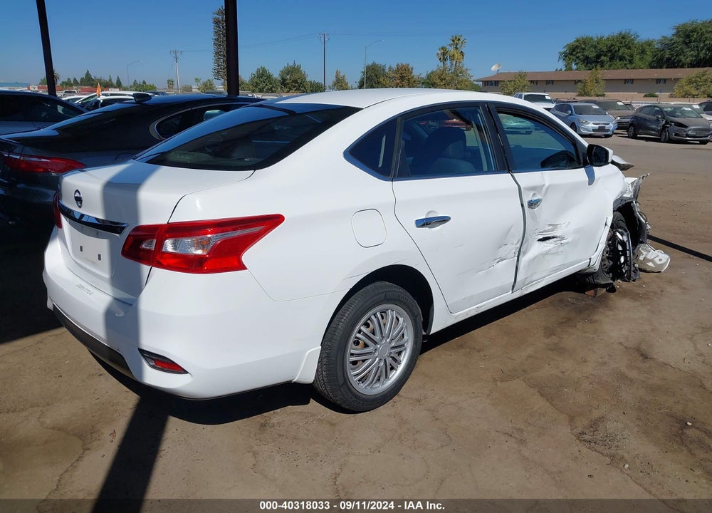 2016 NISSAN SENTRA S VIN: 3N1AB7AP3GY230122