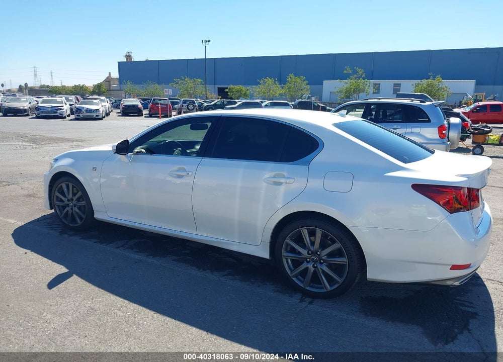 2013 LEXUS GS 350 VIN: JTHBE1BL4D5027605