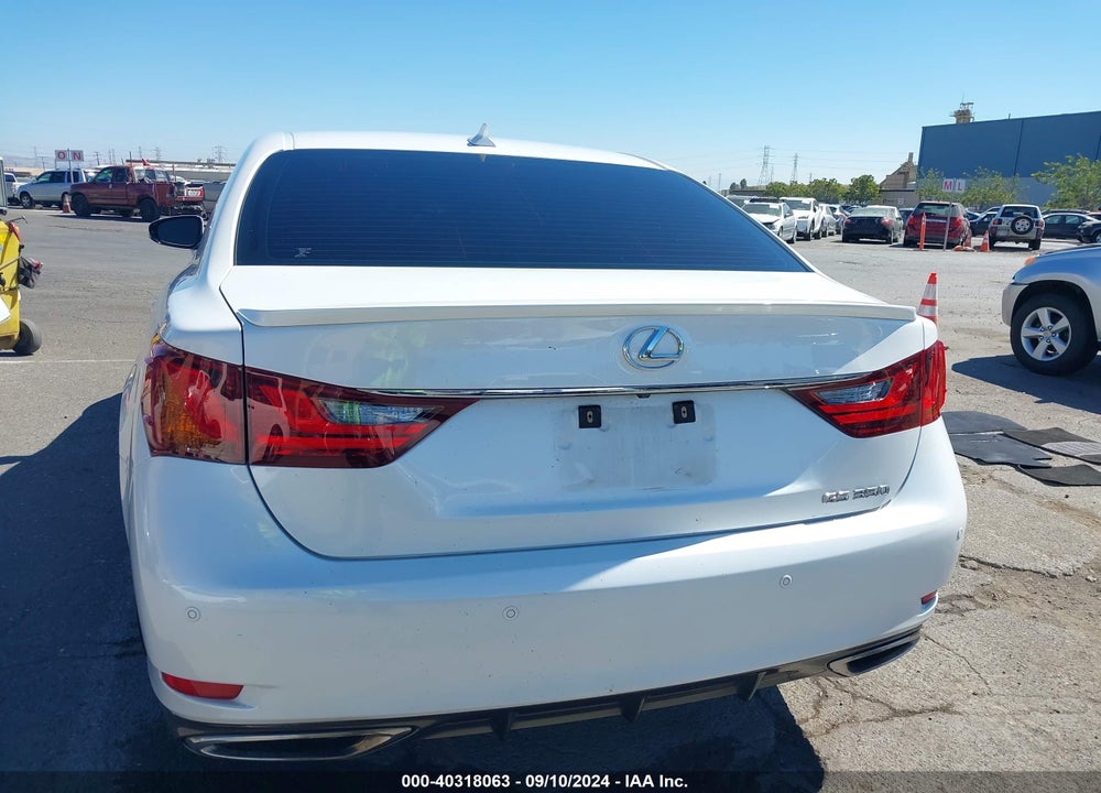 2013 LEXUS GS 350 VIN: JTHBE1BL4D5027605