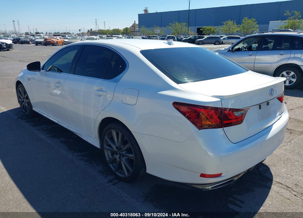 2013 LEXUS GS 350 VIN: JTHBE1BL4D5027605