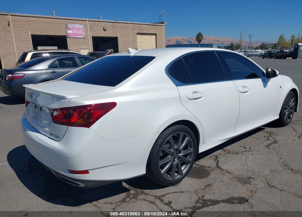 2013 LEXUS GS 350 VIN: JTHBE1BL4D5027605