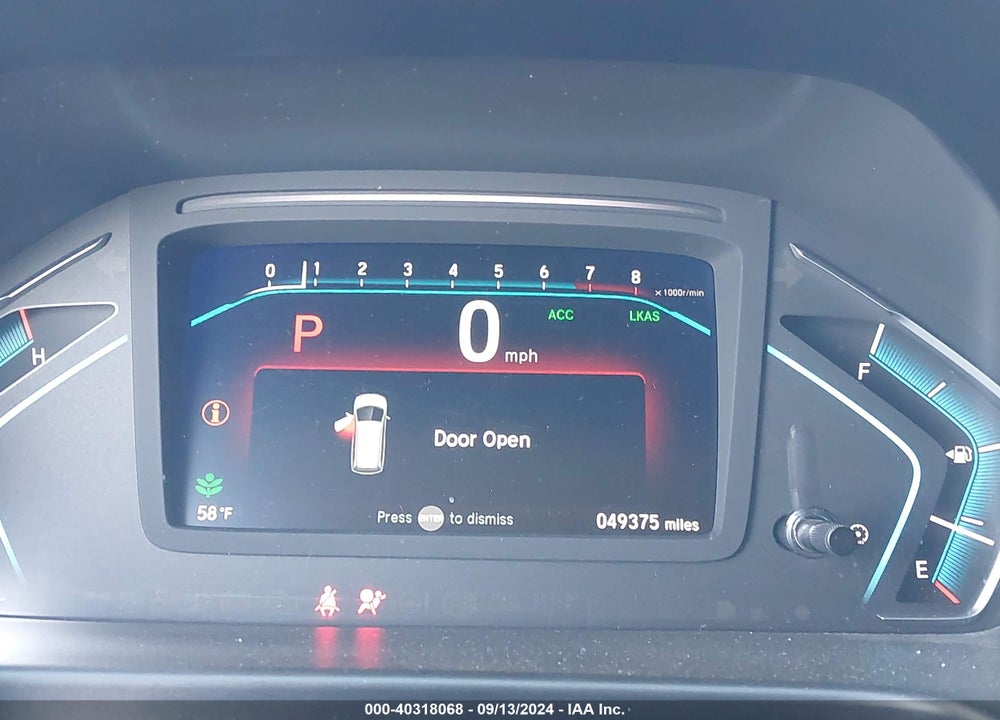 2020 HONDA ODYSSEY EX VIN: 5FNRL6H5XLB062688