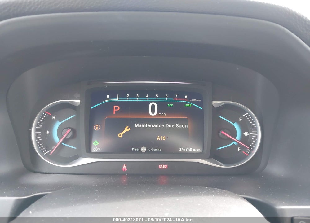 2019 HONDA PASSPORT SPORT VIN: 5FNYF8H21KB020753