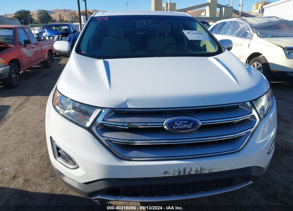 2017 FORD EDGE SEL VIN: 2FMPK3J93HBB74691