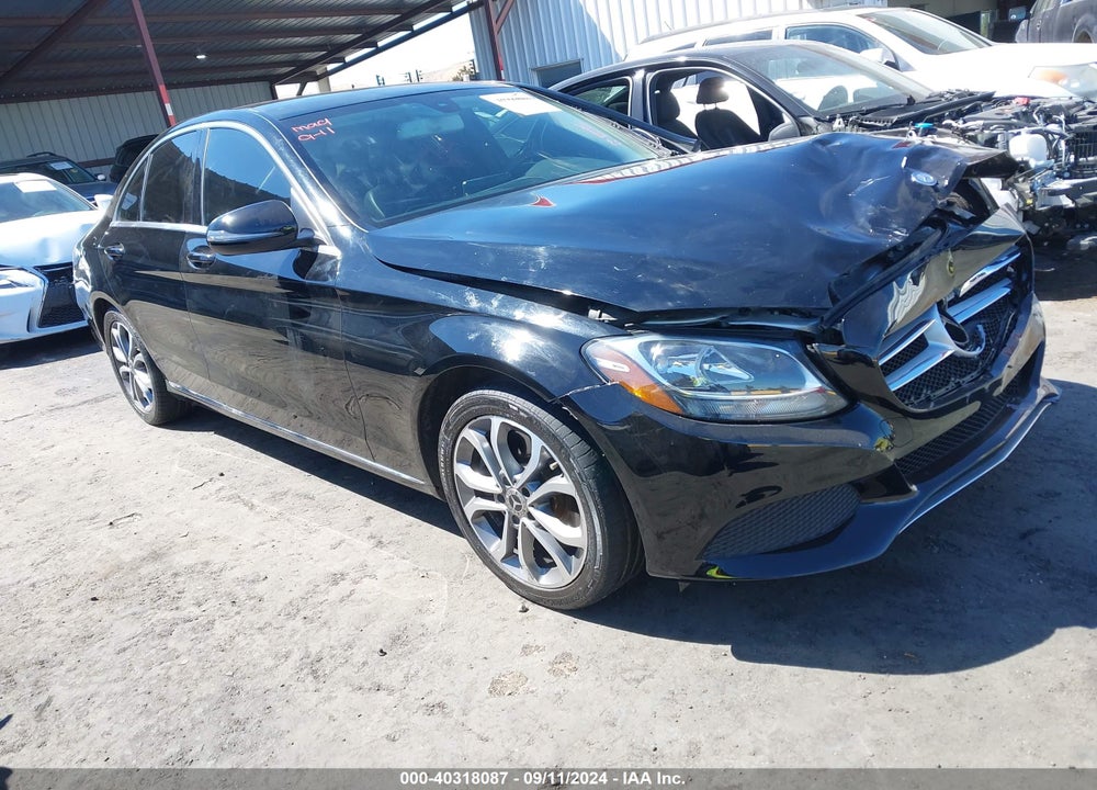 2017 MERCEDES-BENZ C 300 LUXURY/SPORT VIN: 55SWF4JB9HU221656