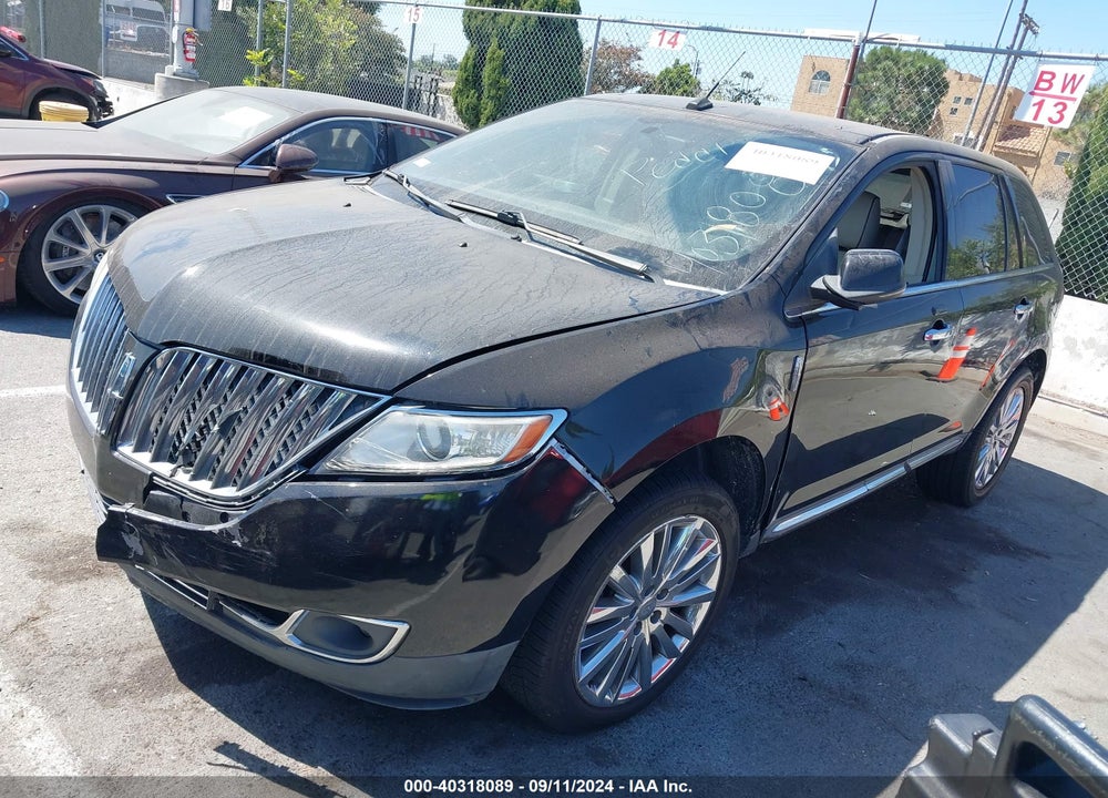 2012 LINCOLN MKX VIN: 2LMDJ6JK4CBL09264