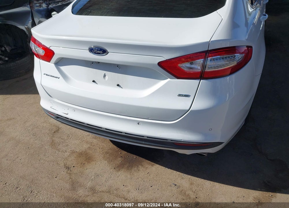 2016 FORD FUSION SE VIN: 3FA6P0H75GR397437