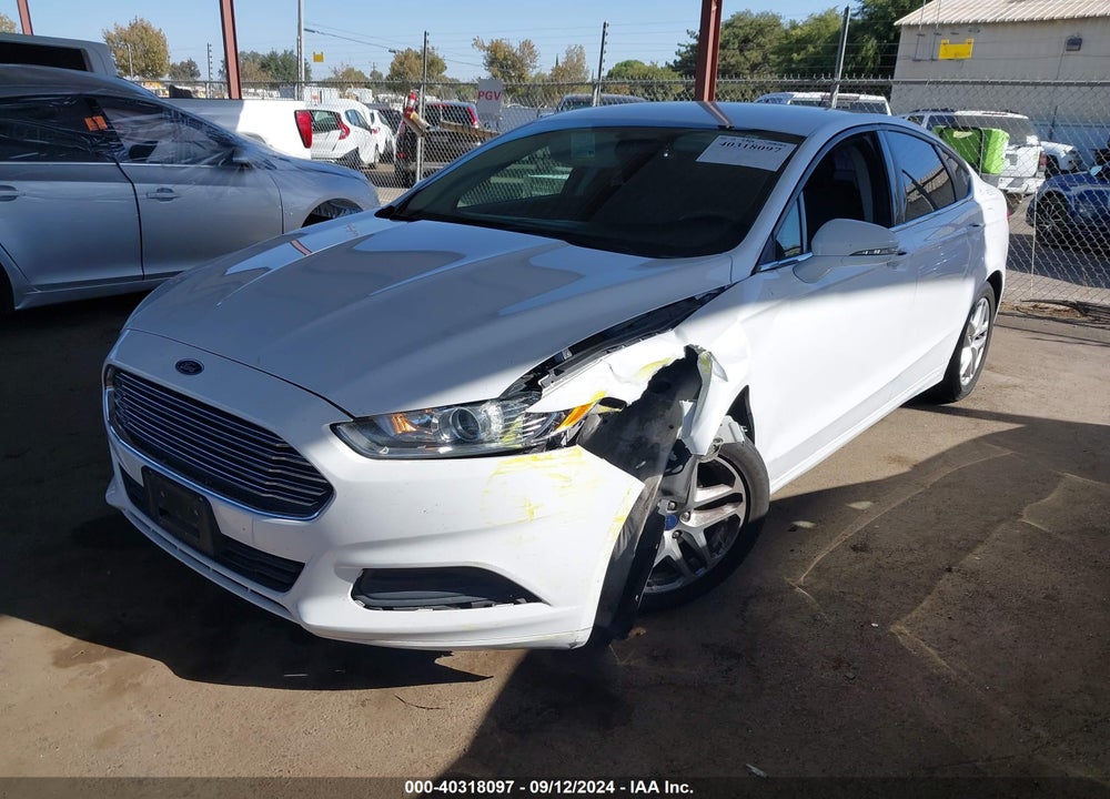 2016 FORD FUSION SE VIN: 3FA6P0H75GR397437