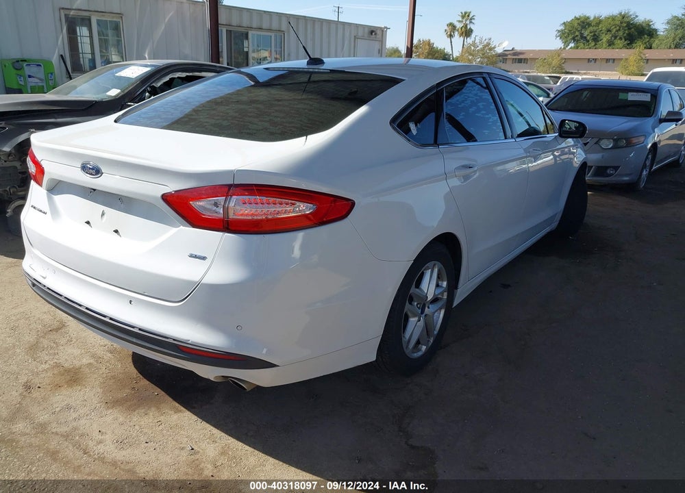 2016 FORD FUSION SE VIN: 3FA6P0H75GR397437
