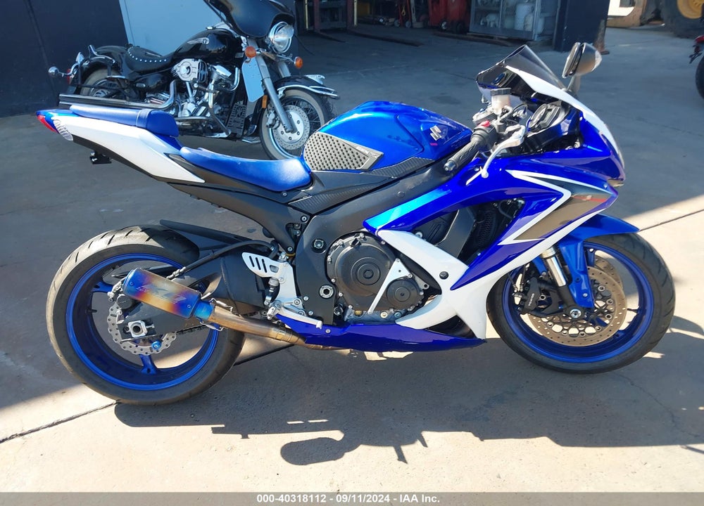 2008 SUZUKI GSX-R600 VIN: JS1GN7EA782104232