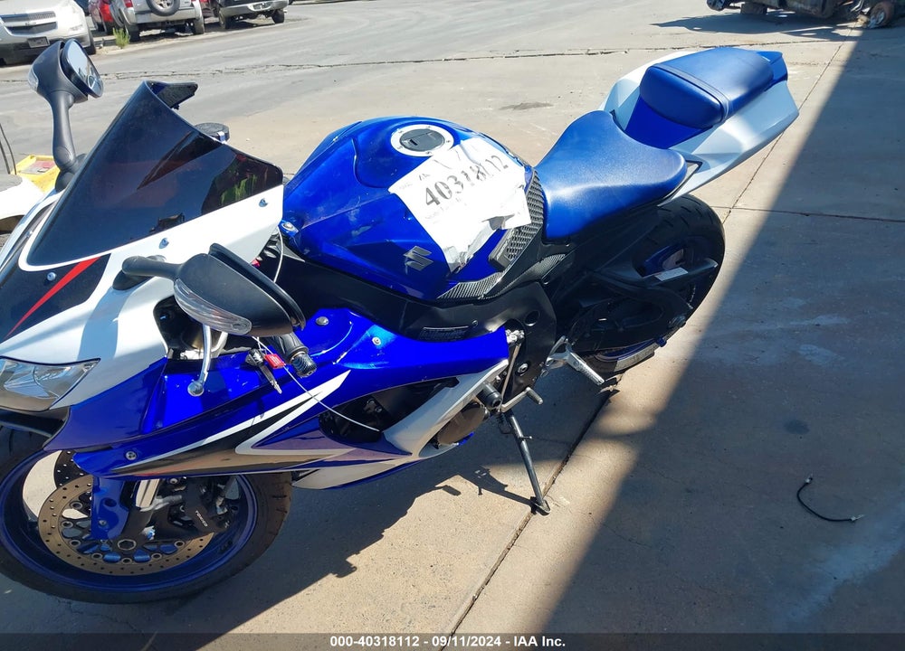 2008 SUZUKI GSX-R600 VIN: JS1GN7EA782104232