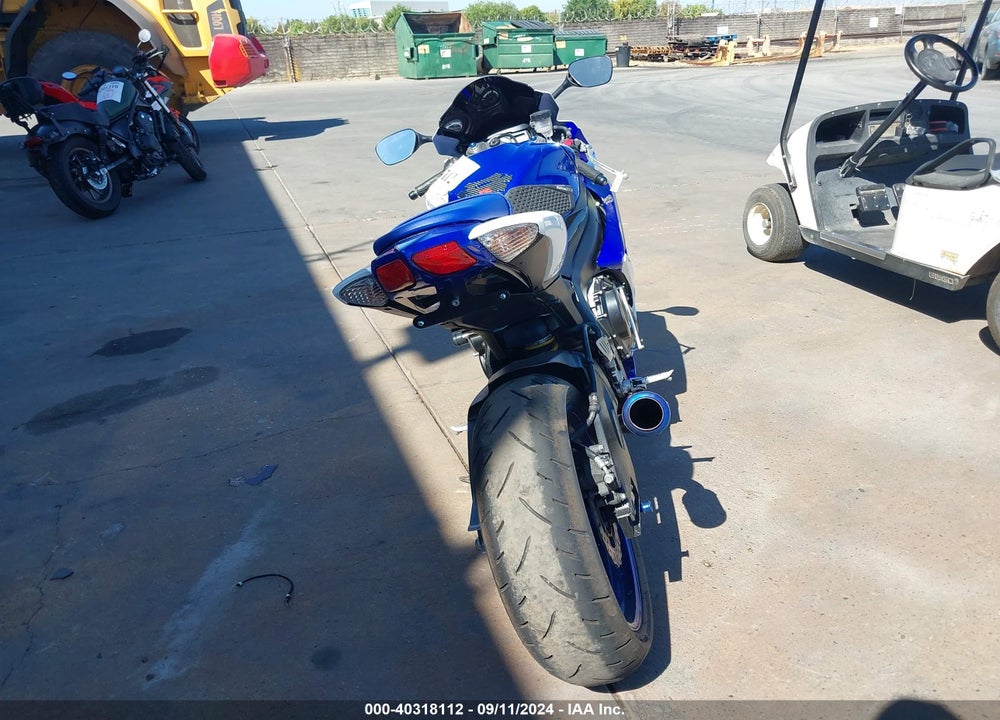 2008 SUZUKI GSX-R600 VIN: JS1GN7EA782104232