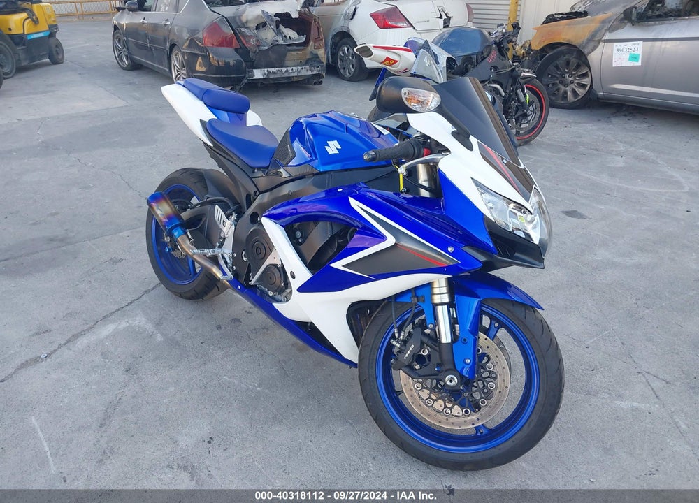 2008 SUZUKI GSX-R600 VIN: JS1GN7EA782104232