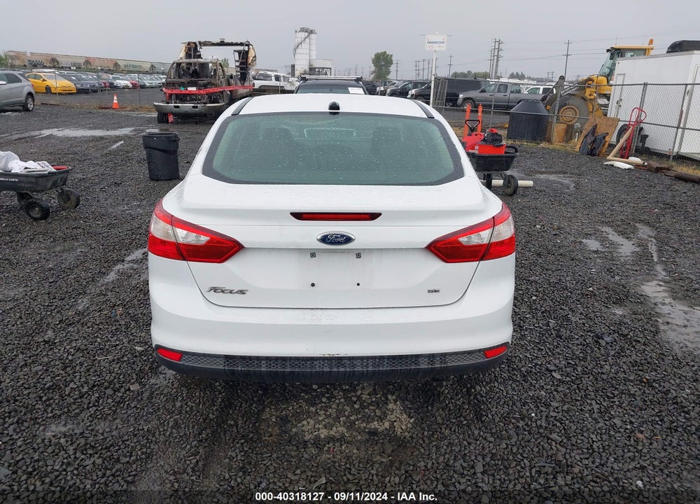 2012 FORD FOCUS SE VIN: 1FAHP3F23CL207919