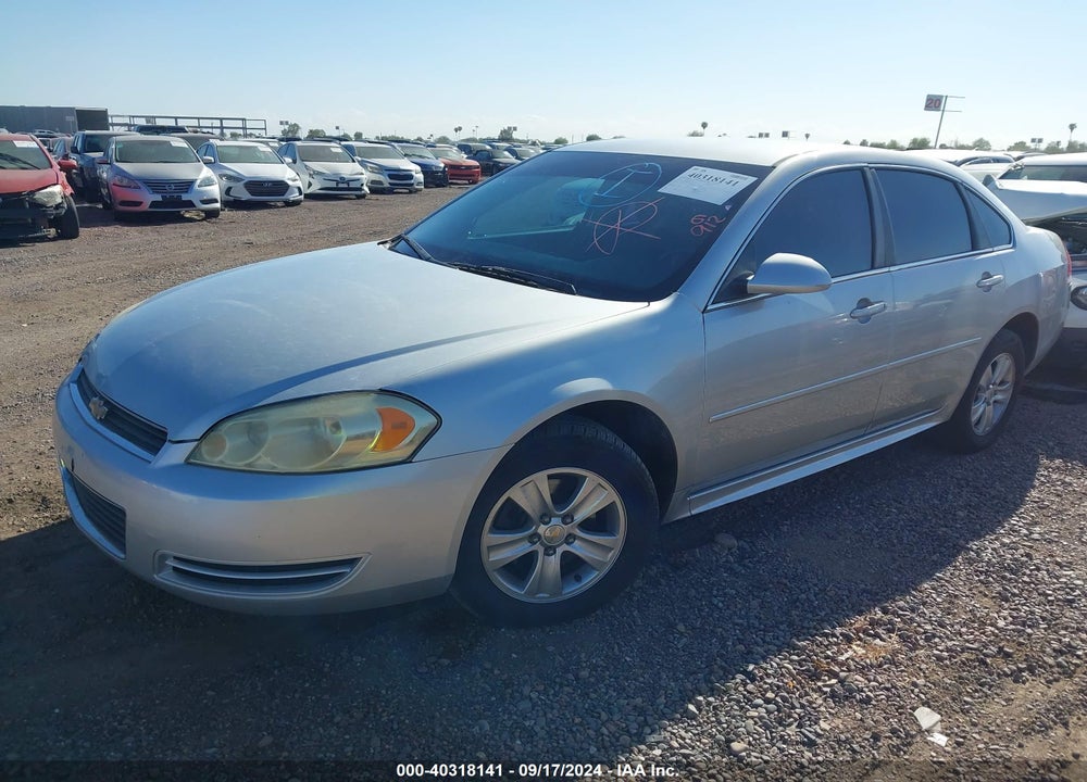 2011 CHEVROLET IMPALA LS VIN: 2G1WF5EK9B1242625